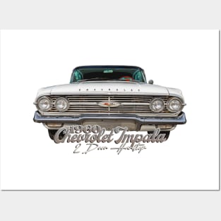 1960 Chevrolet Impala 2 Door Hardtop Posters and Art